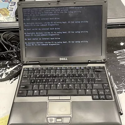 Dell Latitude D420 Retro Windows XP Laptop With Dock But No 65w Adapter • $20