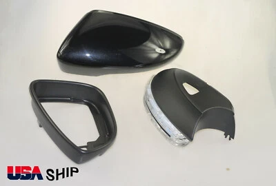 $49.99 • Buy  For VW CC EOS Side Mirror Cover Frame Turn Light 2011-2016 LH Driver Side OEM