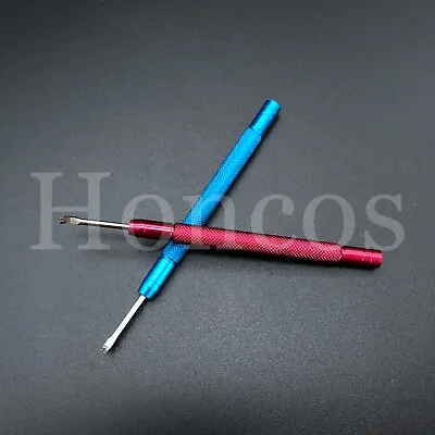 2 X Red Blue Set Steel Watch Repair Spring Bar Tool Watch Second Hands Remover • $16.99