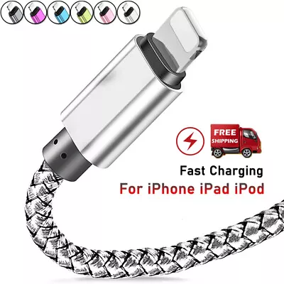 Heavy Duty Fast Charging USB Charger Cable For IPhone X 7 8 14 13 12 11 Pro Cord • $7.69