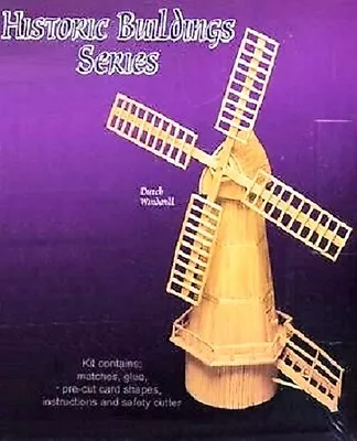 £18.50 • Buy DUTCH WINDMILL Matchcraft Matchstick Model Construction Kit - NEW