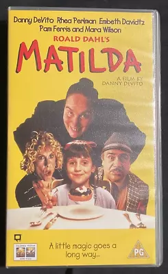 Matilda VHS Video Tape Movie 1996 Roald Dahl Danny Devito • $3.79