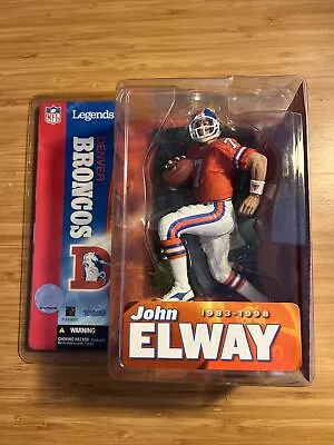 McFarlane Sportspicks John Elway Figure NFL Legends Denver Broncos 1983-1998 • $17