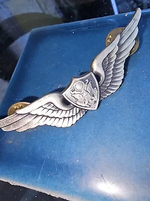 1960s US Army Vietnam Era Cold War Aircrew Wing Badge L@@K!!! Sterling Filled • $11.97