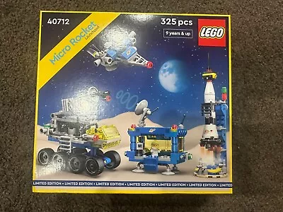 LEGO Space Classic Micro Rocket Launchpad (40712) Limited Edition - BRAND NEW • $88.68