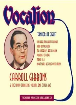 £3.65 • Buy Carroll Gibbons, Vol.1 CD Fast Free UK Postage 765387603021