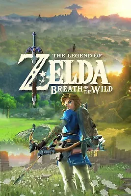 $16.99 • Buy The Legend Of Zelda: Breath Of The Wild Game Poster | NEW | USA