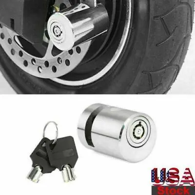 Motorcycle Bicycle Bike Anti-theft SECURITY LOCK Wheel Disc Brake Lock H • $12.63