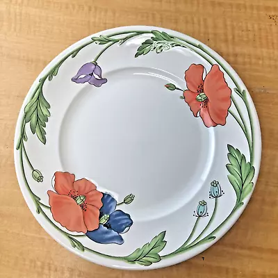 Villeroy & Boch AMAPOLA Dinner Plate 10 1/2  Multicolor Germany • $25