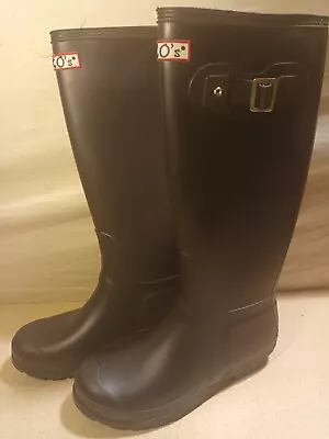 £10 • Buy Womens Ladies  Sko's Rain Wellies Wellington Boots Uk4 / 37