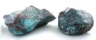 1060 Gram Two QUANTUM QUATTRO SILICA CHRYSOCOLLA CABOCHON GEMSTONE ROUGH EBS8467 • $317.99