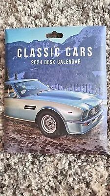 CLASSIC Sports Cars Desk Calendar 2024 • £8.99