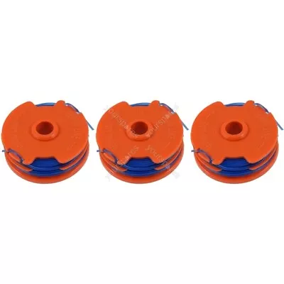 3 X Spool & Line For Qualcast GGT4401 Strimmers 5 Metre • £11.99