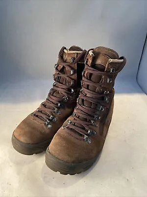 Grade 1 Genuine British Military MEINDL 4W Female Brown Desert Suede Boots • $43.16