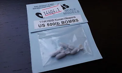 Ozmods Models 1/144 US 500lb Bombs (4 Per Pack) • $5.50