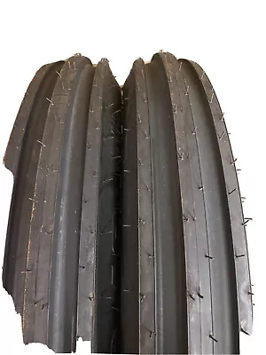 TWO New  400x19 4.00x19  3 Rib 4 Ply Ford 8N  9N Tires With Tubes • $125