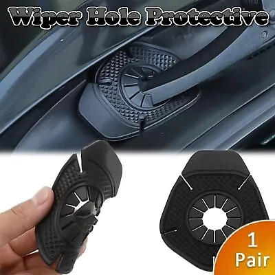 2x Silicone Dustproof Car Windshield Wiper Hole Protector Cover Car Accessories • $8.49