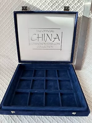 The Official China Commemorative Coin Collection EMPTY BOX • £10