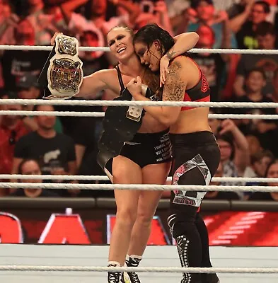 RONDA ROUSEY & SHAYNA BASZLER 8x10 COLOR PHOTO ROH ECW WWE NXT AEW IMPACT 12 • $7.96