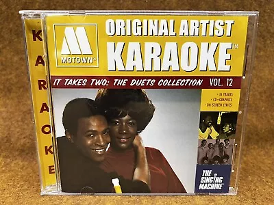 MOTOWN Original Artist KARAOKE CD It Takes Two DUETS Vol 12 ~ Singing Machine • $29.44