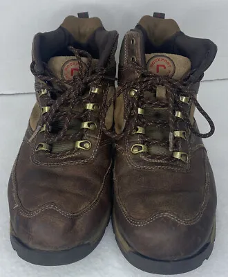 Rockport Mens Peakview Lace Up Vicuna Leather Hiking Boot Size 8.5 • $22.90