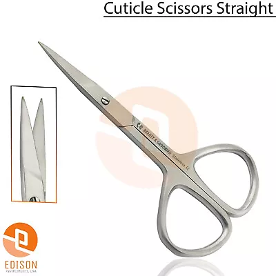 Professional Cuticle Scissors Manicure Nail Art Cutting Straight Toenail Remover • $7.06