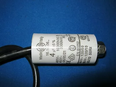 £3.59 • Buy Ducati 4uF Motor Run Capacitor