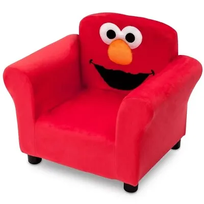 Sesame Street Elmo Kids Upholstered Chair By Delta Children • $200
