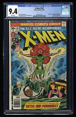 X-Men #101 CGC NM 9.4 White Pages Origin And 1st Appearance Of Phoenix!!! • $1149