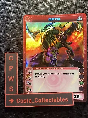 Opto - Max C & S - 80/55/55/50/25 - Ripple Foil - Chaotic Card - Promo - Nm • $65