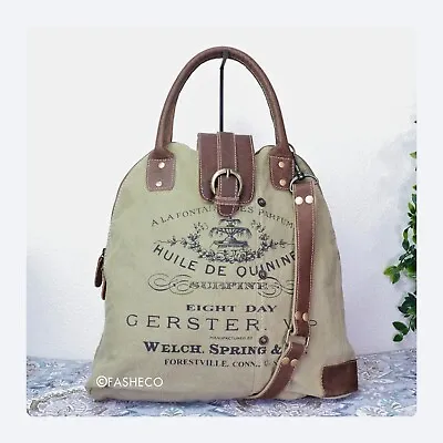 Tote Crossbody Vintage Fashion Detachable Strap Extra Large Purse Myra Bag • $46