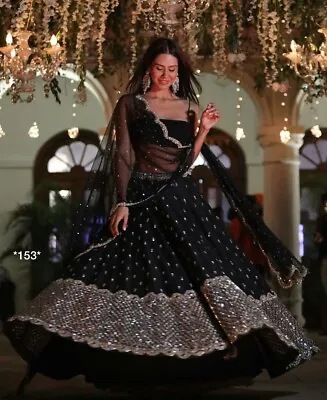 $57.60 • Buy Lehenga Choli Sari Indian Pakistani New Bollywood Wedding Designer Party Wear