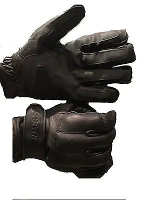 £23.99 • Buy Pure Leather Fortress Lead & Tactical Gloves – Kevlar Lining Doorman Security