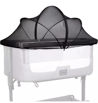 Beberoad Baby Beside Crib Co-Sleeper Mosquito Net Cover For Travel Cot Bassinet • £39.95