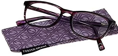 Foster Grant Premium Materials ELANA Purple Reading Glass CHOOSE MAGNIFICATION  • $9.89