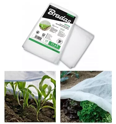 Non-woven Frost Fleece Plant Protection Garden Cover 17G/SQM • £6.99