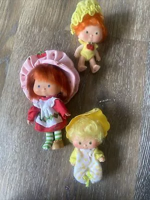 Vintage Strawberry Shortcake Doll Lot 1980's • $20