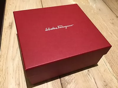 £47.99 • Buy Salvatore Ferragamo Red Whole Set Empty Belt Box (Brand New)