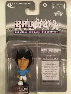 Corinthian Prostars Platinum Edition Diego Maradona Action Figure Hard To Find • $169.99