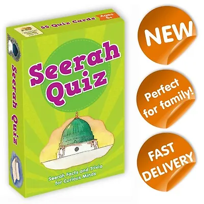 Seerah Quiz Cards - Goodword - Seerah Facts And Trivia - Islamic Game For Kids • £3.99