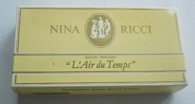 Nina Ricci L'Air Du Temps Perfumed Soap 2 Cakes 3.4 Oz Each • £65