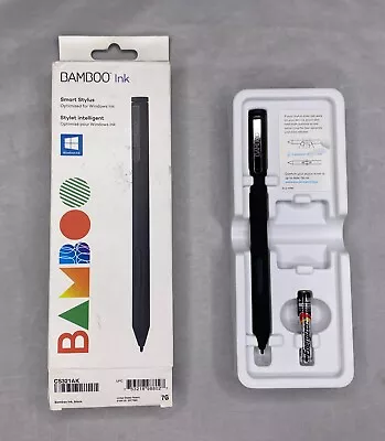 Wacom CS321AK Bamboo Ink Stylus - Black • $16.99