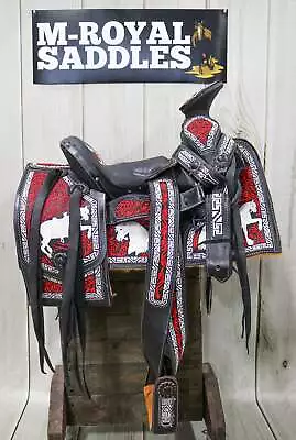 11  Kid Nino Child Bordada Pony Mexican Charro Saddle • $664
