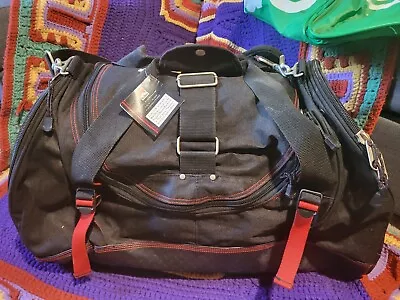 Marlboro Gear 99 Black Duffle Bag 22 In X  11 In With Original Tags • $12