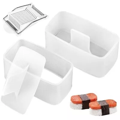 UERIAJIL Musubi Mold Kit Musubi Maker Press 2 Pack With Luncheon Meat Slicer ... • $19.55