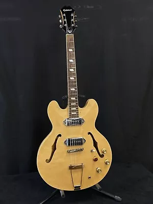 Epiphone Casino Hollow Electric Guitar (Natural) - 2008 • $655