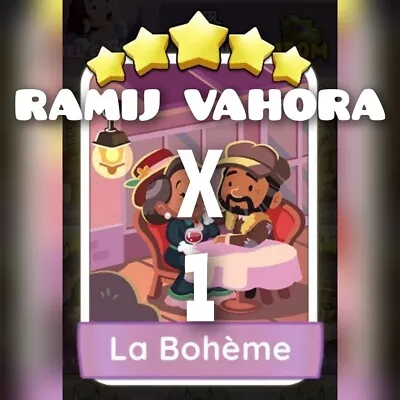 1 X La Boheme ( BEL CANTO Set ) :- MonopolyGo Stickers ( Fast ) • $4.36