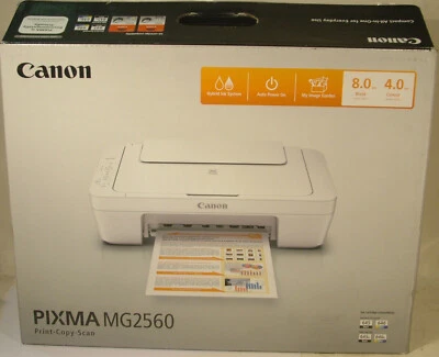 $30 • Buy Canon PIXMA MG2560 Inkjet Printer Copier Scanner New No Ink Cartridges