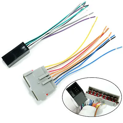 $9.89 • Buy Radio Stereo CD Player Wiring Harness Adapter For Ford F150 250 1997-,Ranger