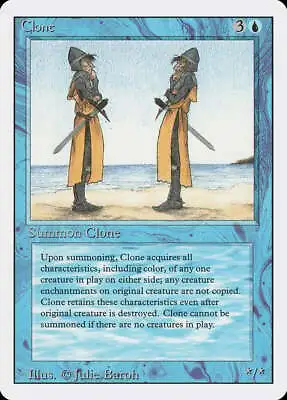 Clone Revised PLD Blue Uncommon MAGIC THE GATHERING MTG CARD ABUGames • $1.65